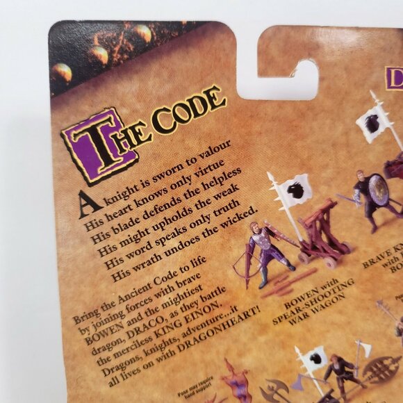 Dragonheart Kenner Kara with Axe Chopping Cart Action Figure 1996 New Sealed - Picture 5 of 5